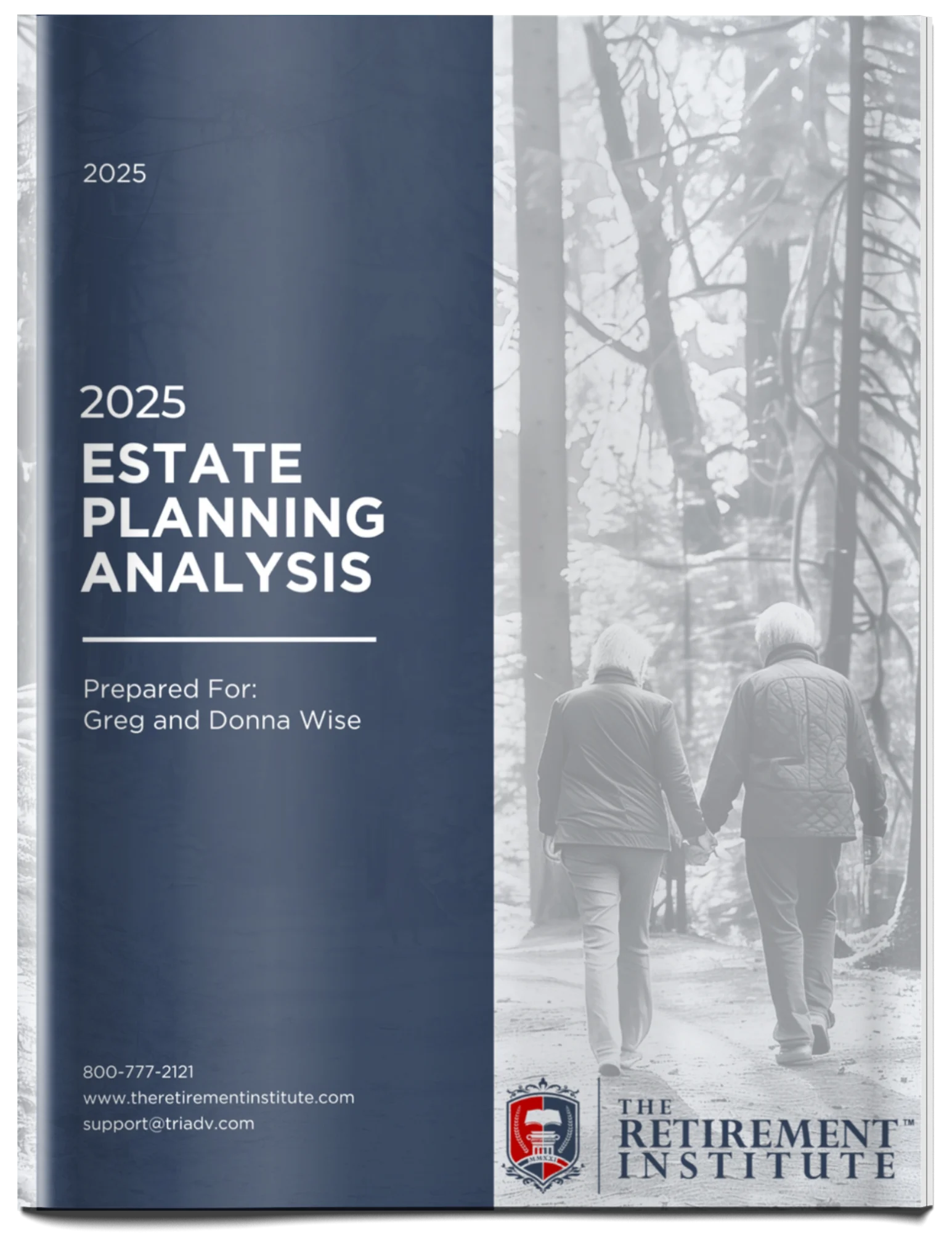 TRI - 3D Cover - Estate Planning Analysis
